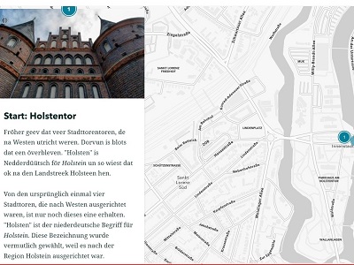 Beschreibung der ersten Station auf dem interaktiven Hanseroutenweg von Lübeck nach Hamburg