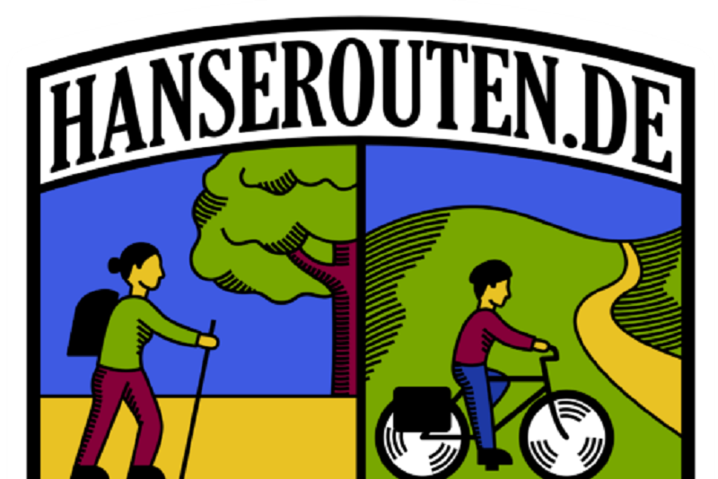 Obere Hälfte des Logos von Hanserouten.de